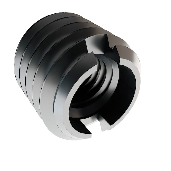 Standard Wall Self Locking Thread Insert, M5-0.80 Int Thrd Sz, 316 Stainless