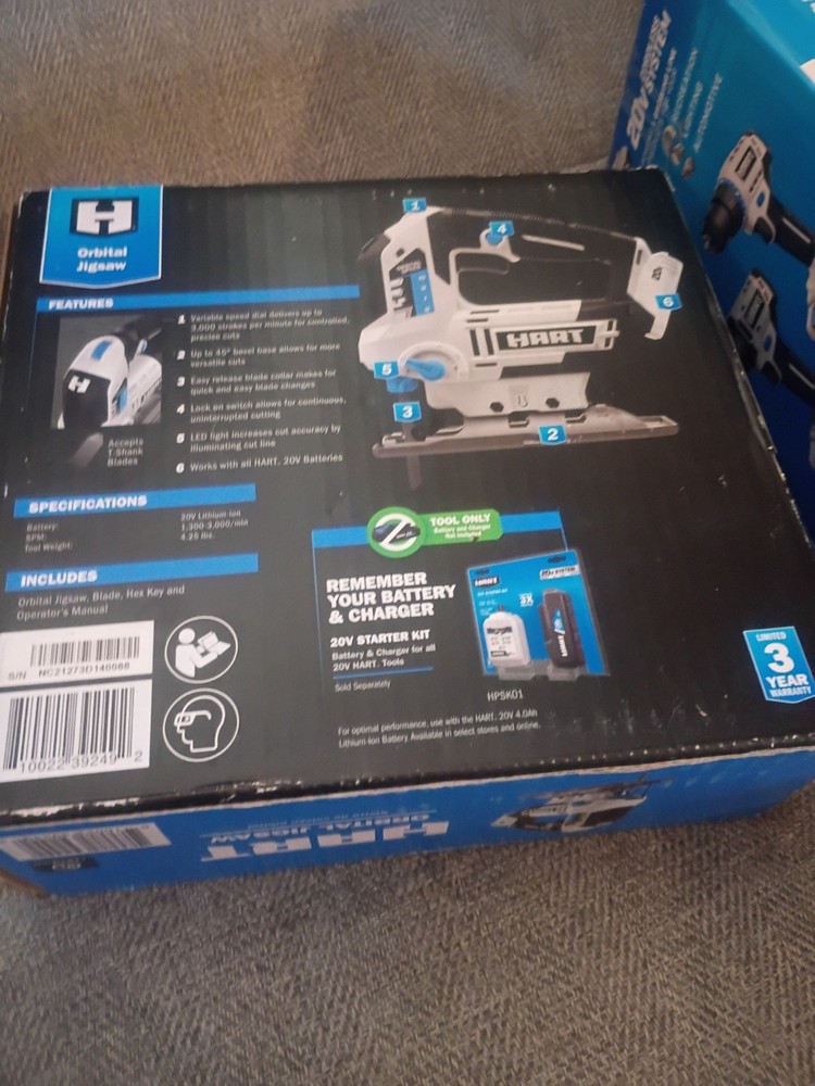 4 brand new hart tools