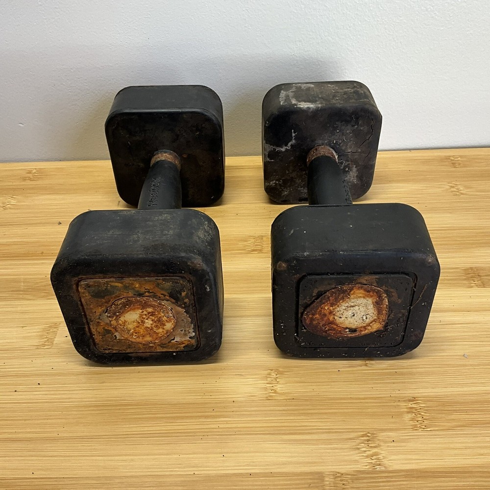 Vintage Reebok 10 Pound Dumbbells/2