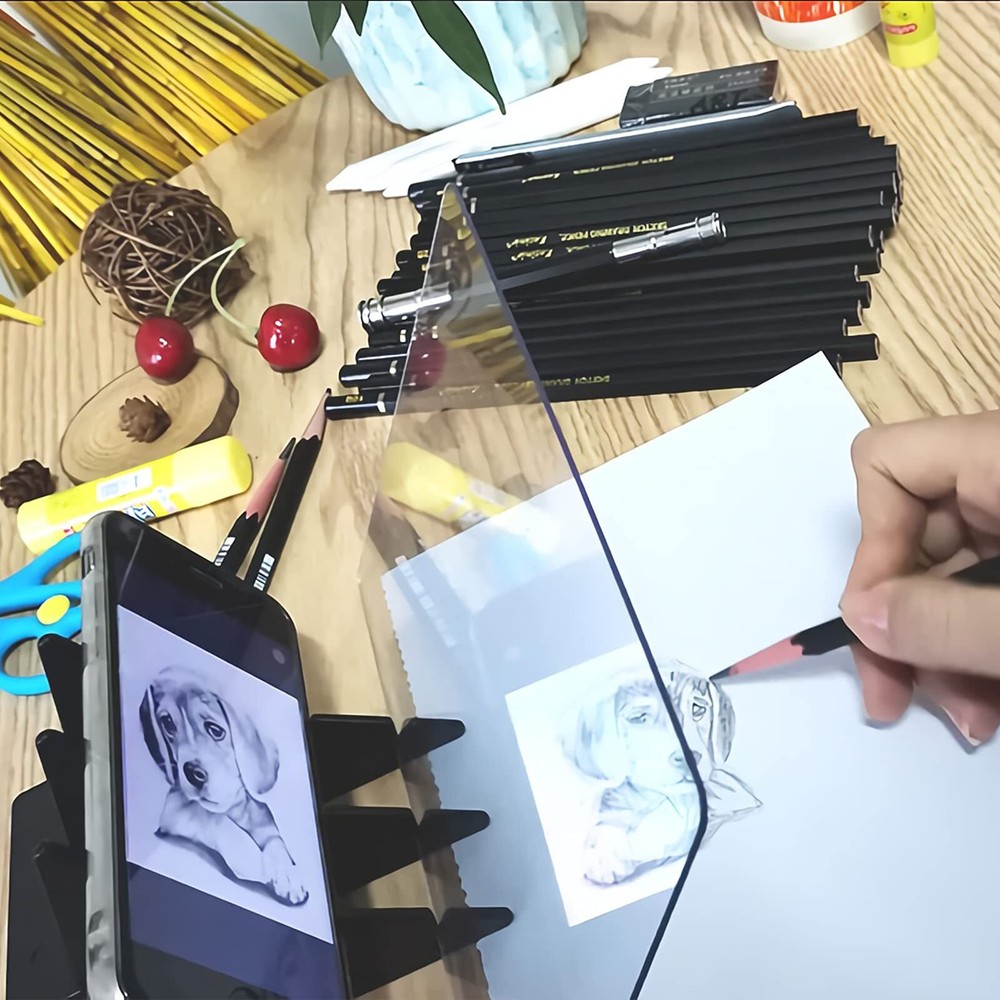 Drawing Tracing Board Optical Image Drawing Board Light Copy Pad Image Projector