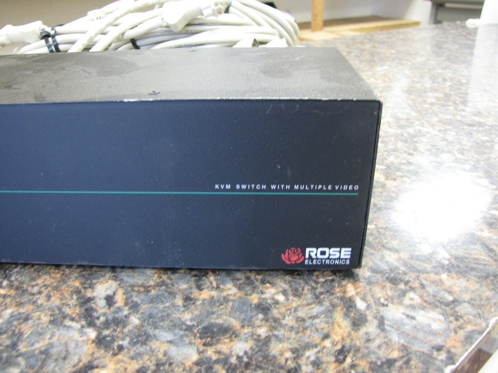 Rose Electronics MPC2U4V Multivideo KVM Switch with Multiple video