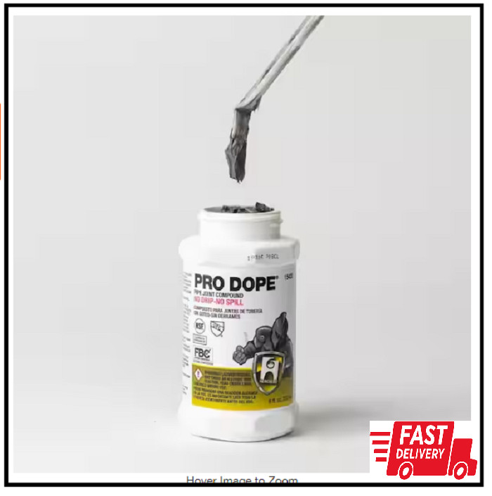 Pro Dope 8 Oz. Pipe Joint Compound - Plumbing Sealant NEW