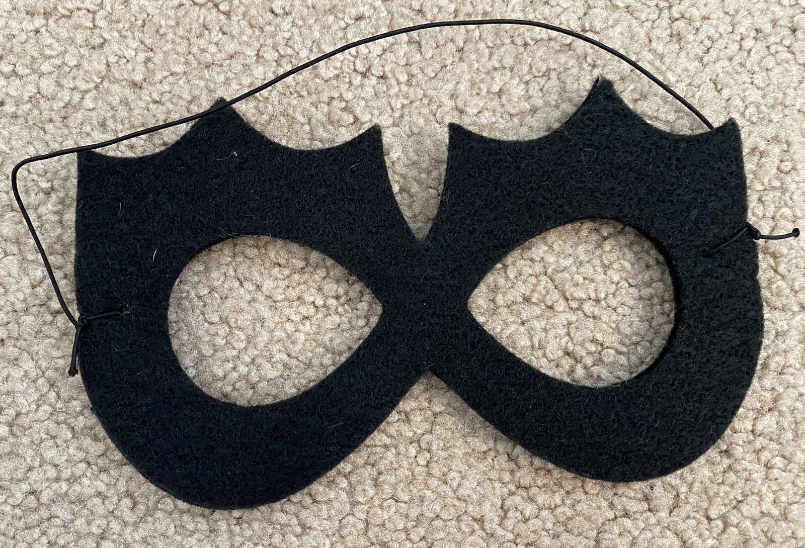 Creative Capes Hero Set Black & Silver W Costume Handmade Boy Girl Dress-up