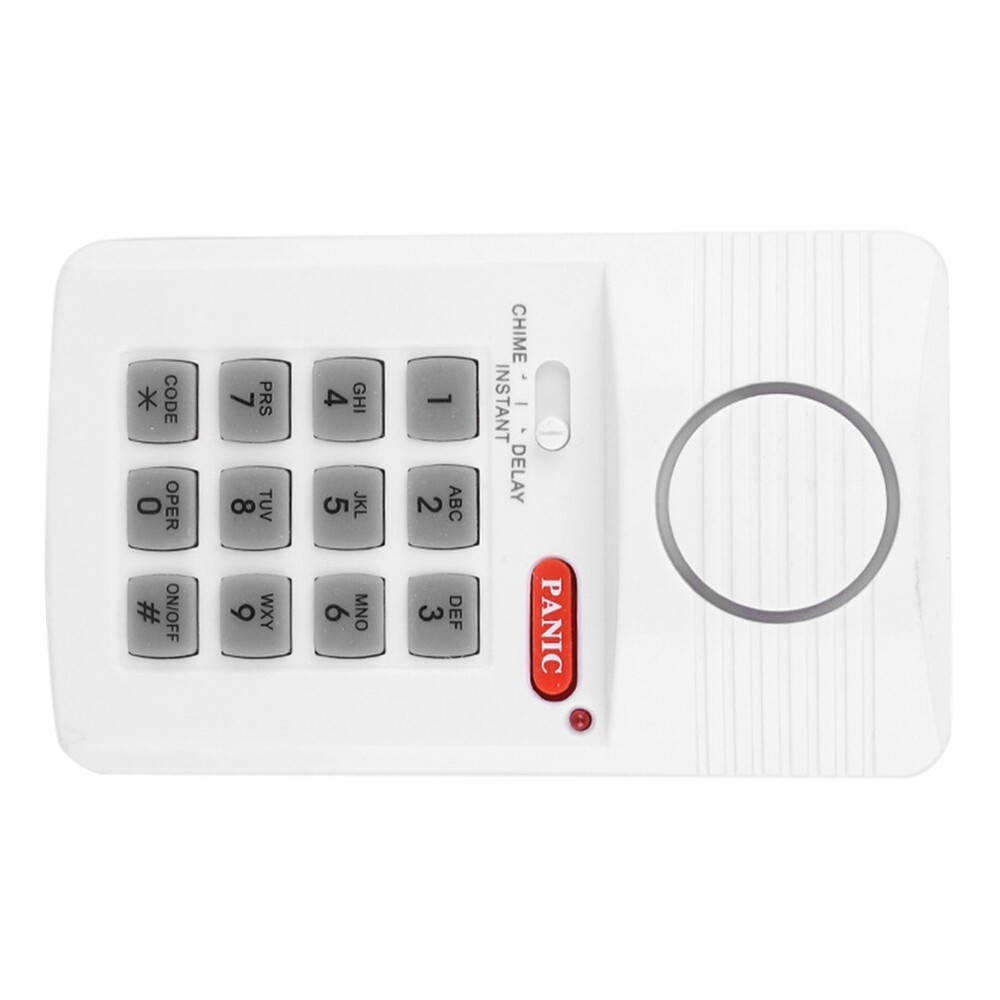 Door Alarm System 3 Settings Security Keypad With Panic Button For Home CSO