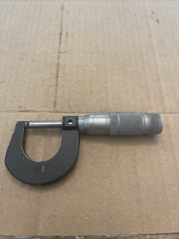 brown and sharpe micrometer 0-1”