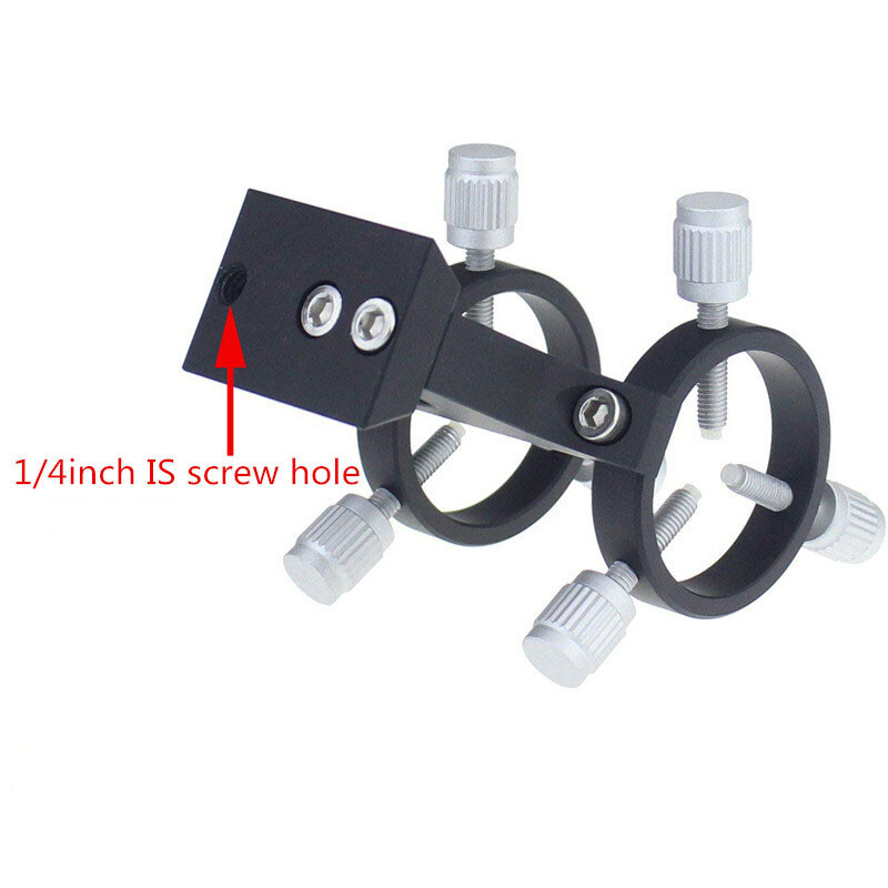 Aluminum Adjustable Laser Pointer Finder Scope Bracket for Astronomical Telescop