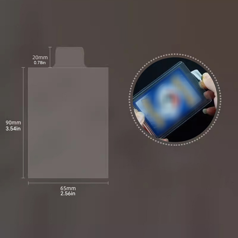 Pull Tab Sleeves Protector Case for Pokemon Card Easy out from Holder Savers