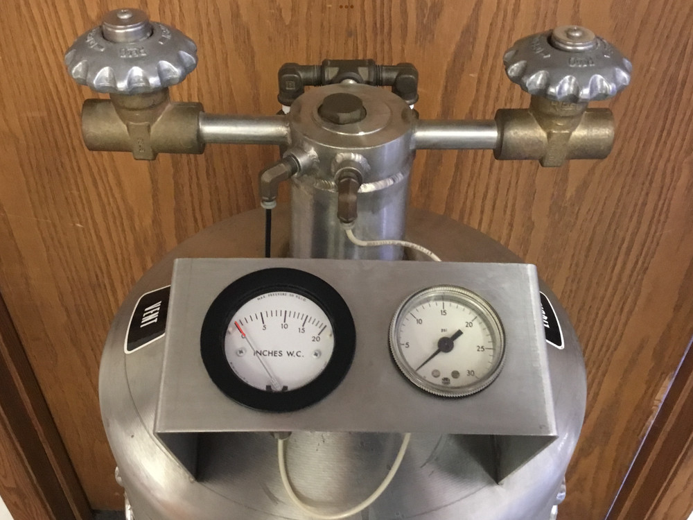 Cryogenic Services, Inc. - Model: Tech 50, Liquid Nitrogen Tank