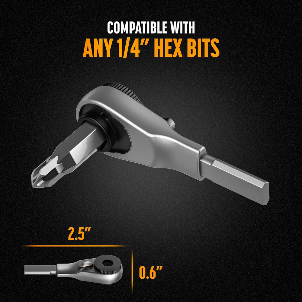 Flat-End Ratchet Driver Designed for Leatherman Models - Compatible with Multi-T