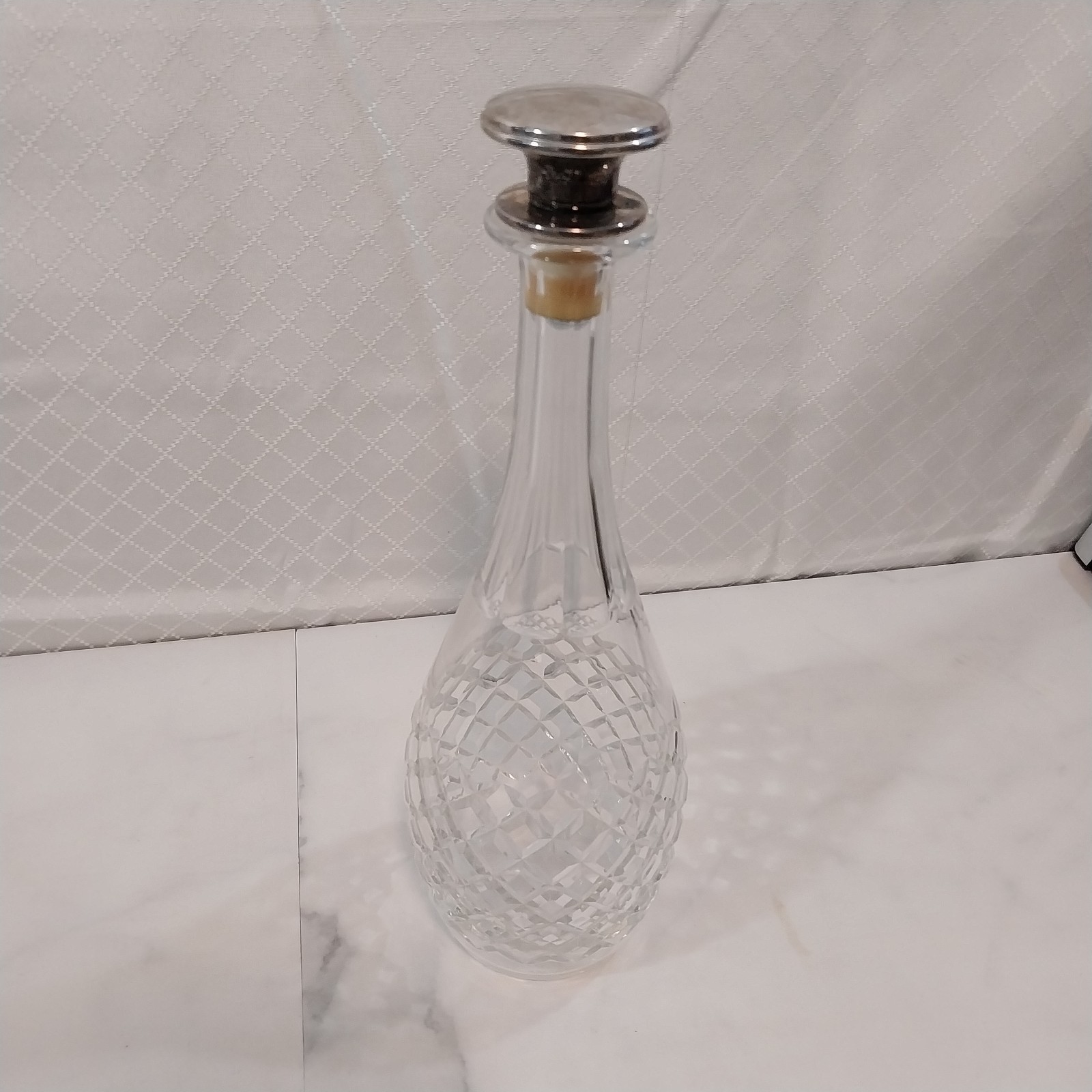 Vintage Baccarat Imported crystal Decanter France 12"