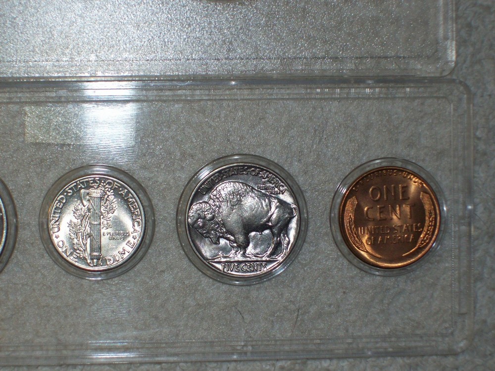 1937 MINT SET UNCIRCULATED PHILADELPHIA MINT
