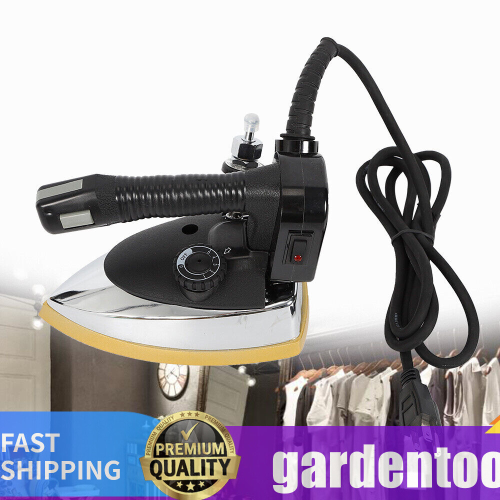 Gravity Feed Steam Iron Industrial Iron Steamer 60~220℃ With 3L Tank 110V 1000W