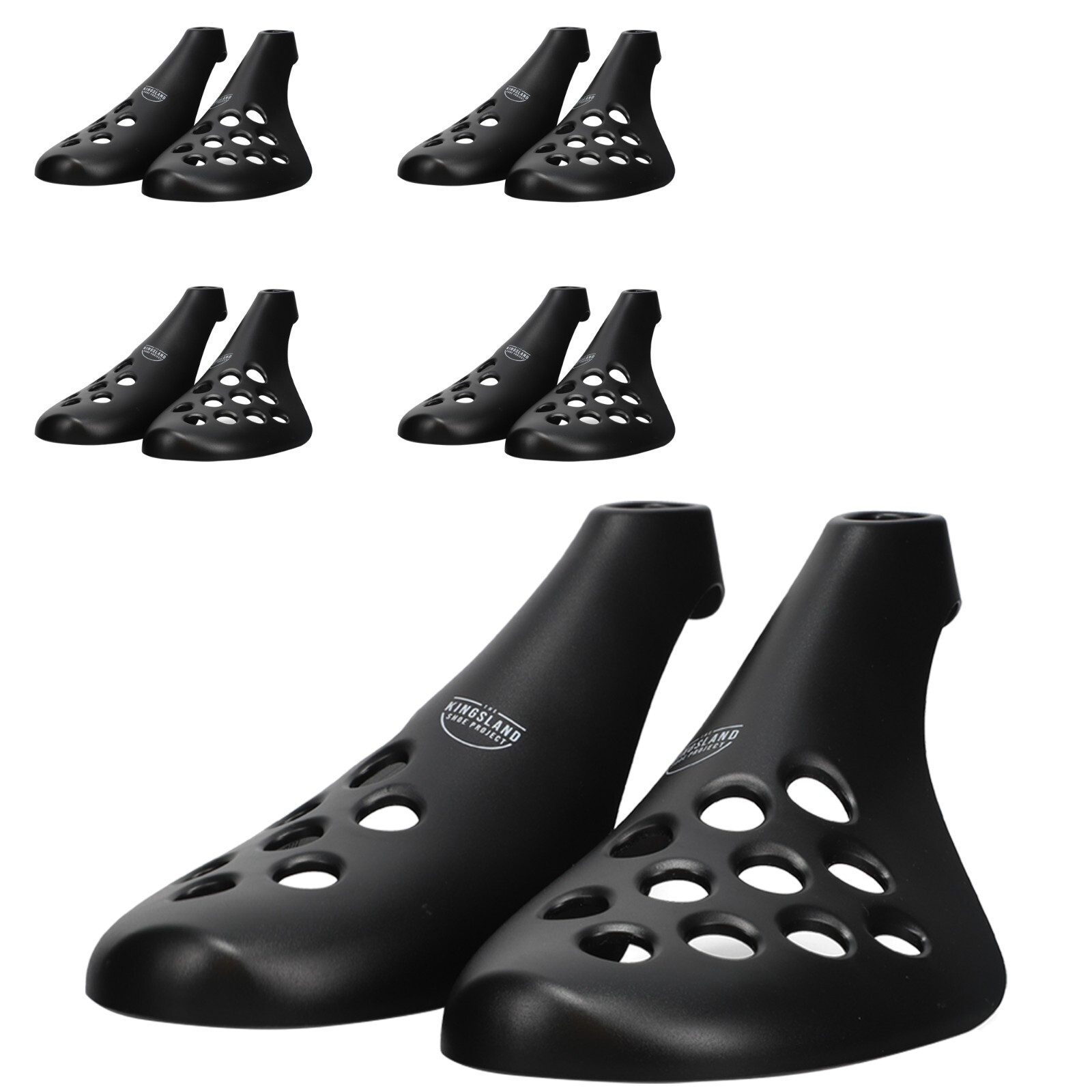 5 Pack - Fresh Flow Shoe Trees for Sneakers, Shoes & Boots, Limit Creases & Wear