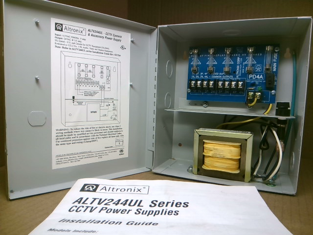 Altronix ALTV244UL Power Supply - New