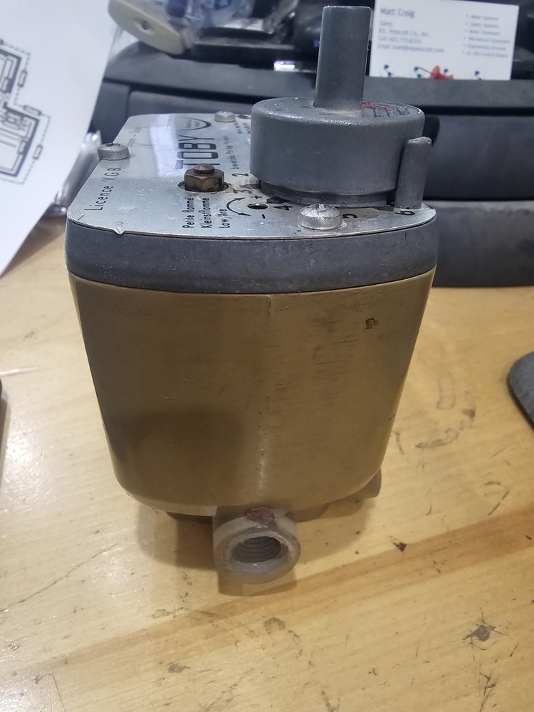 Toby Oil Stove Carburetor Deville