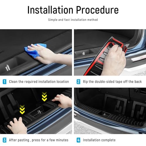 Interior Rear Bumper Protector for Kia 2022-2026 Carnival (Interior)