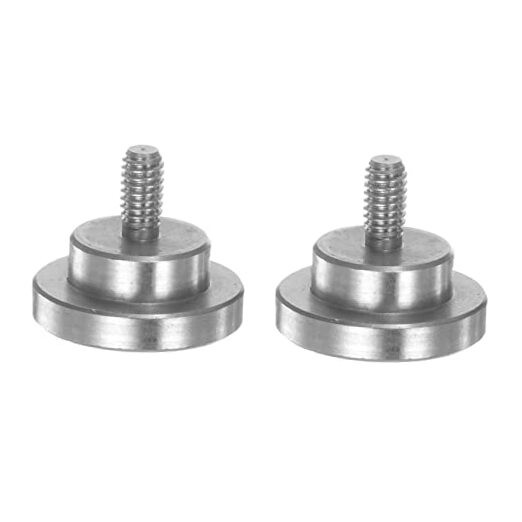 2pcs Flat Contact Points 12mm Dia 5mm Length M2.5 Thread 303 12mmx5mm