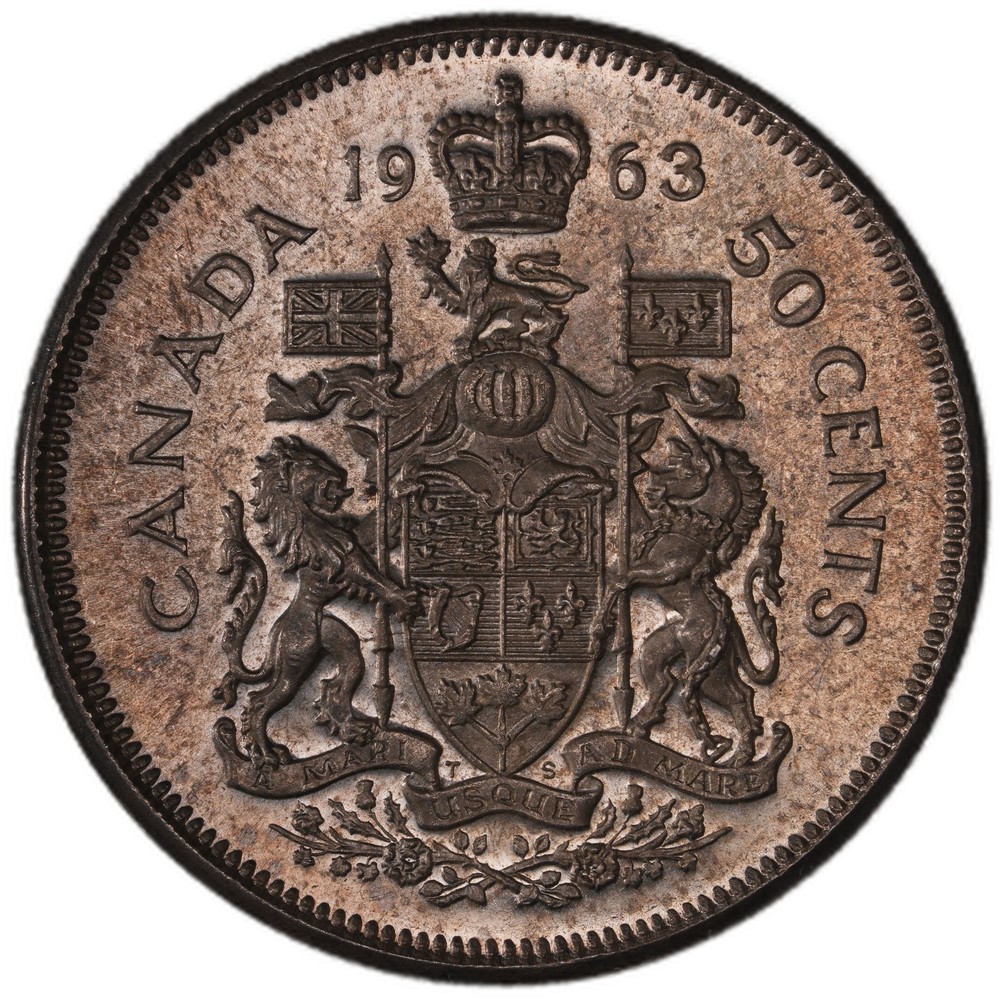 Canada - 50 Cents - 1963 - KM#56 - Silver .800