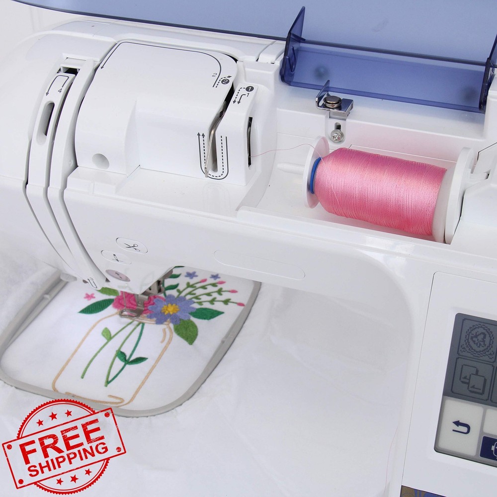 Threadart Polyester Machine Embroidery Thread Spool 1000M Green Bay