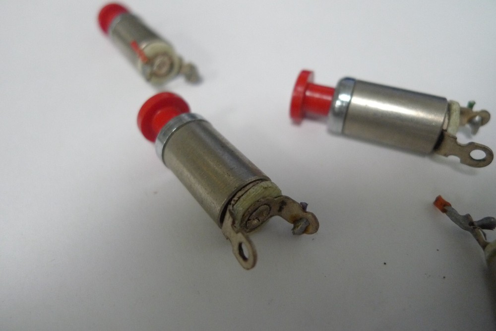 Switch Push Button Push to Make Non Locking Red Button Buzzer Switch