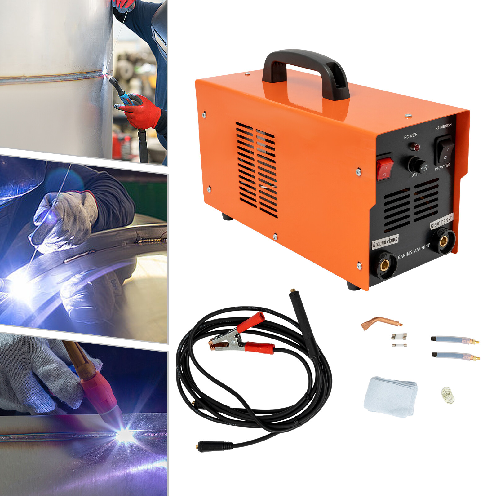 Brush Weld Processing Machine Welding Bead Polishing Machine 1500KVA Brush-type