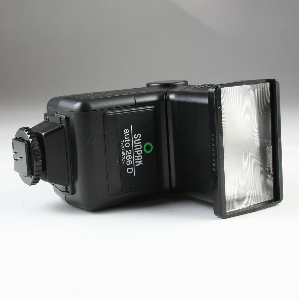 Sunpak Auto 266 D Thyristor Flash Tested & Working