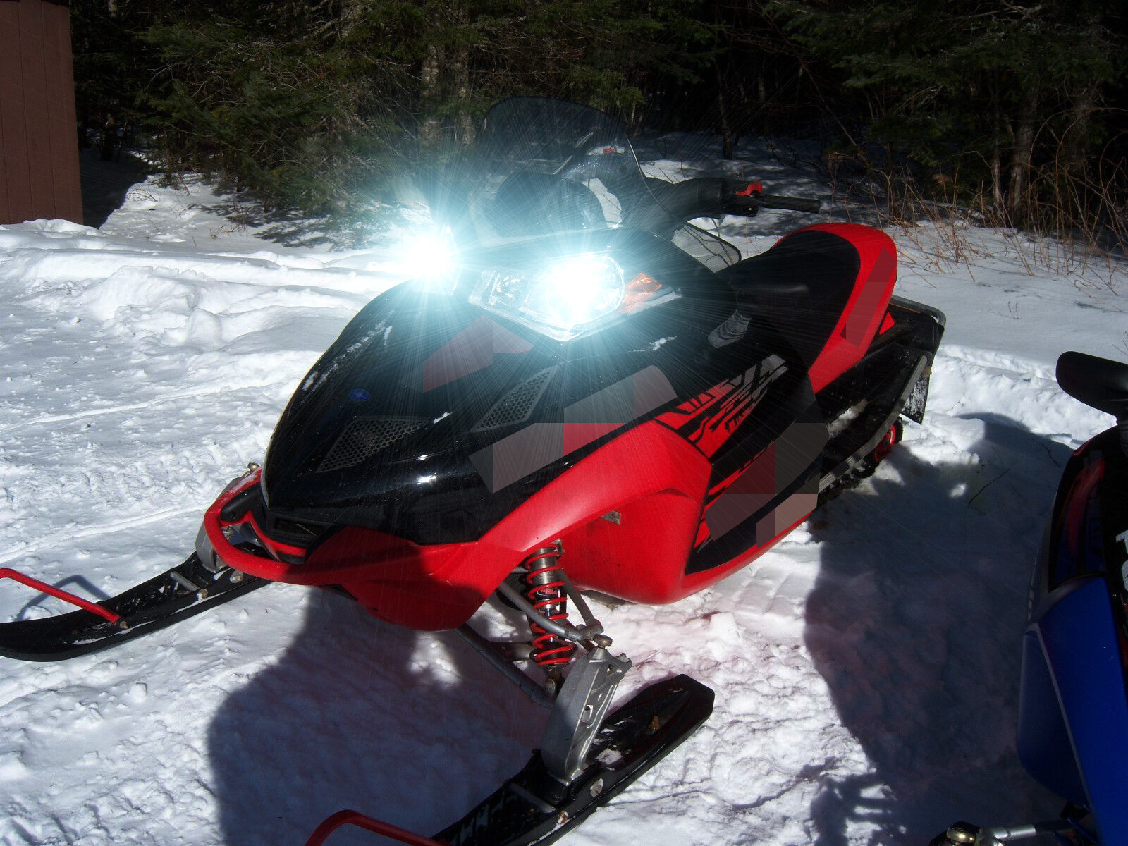 Ultra Bright LED headlight bulb for 2009 Ski-Doo Summit 500SS Everest: High/Low