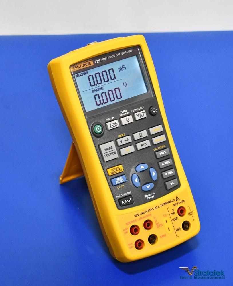 Fluke 726 Multifunction Process Precision Calibrator - NIST Calibrated with Data