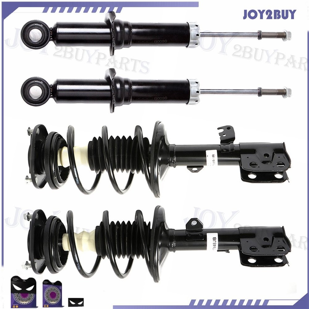4x Complete Struts+Shock Absorber For 2011 2012 2013 Toyota Matrix & Collora