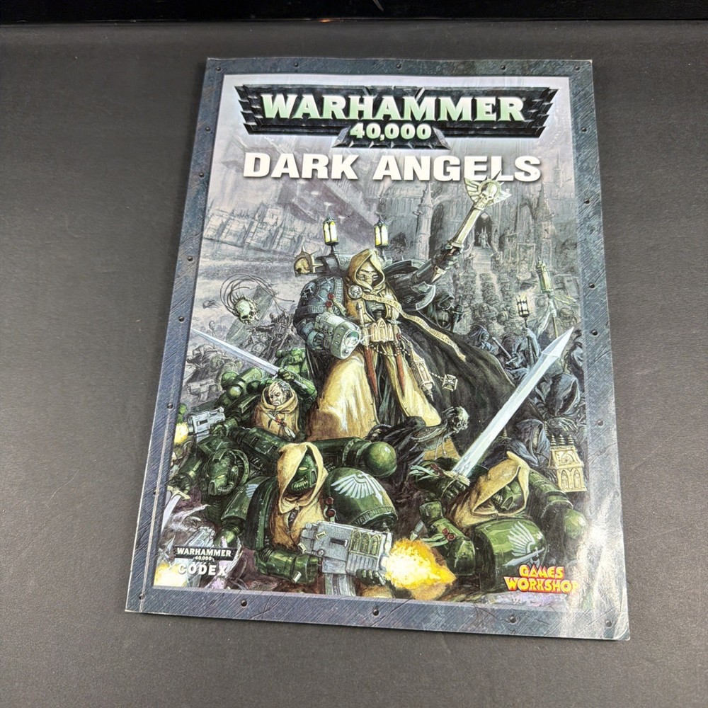 Warhammer 40K Dark Angels Codex Paperback- Games Workshop 2006 VG