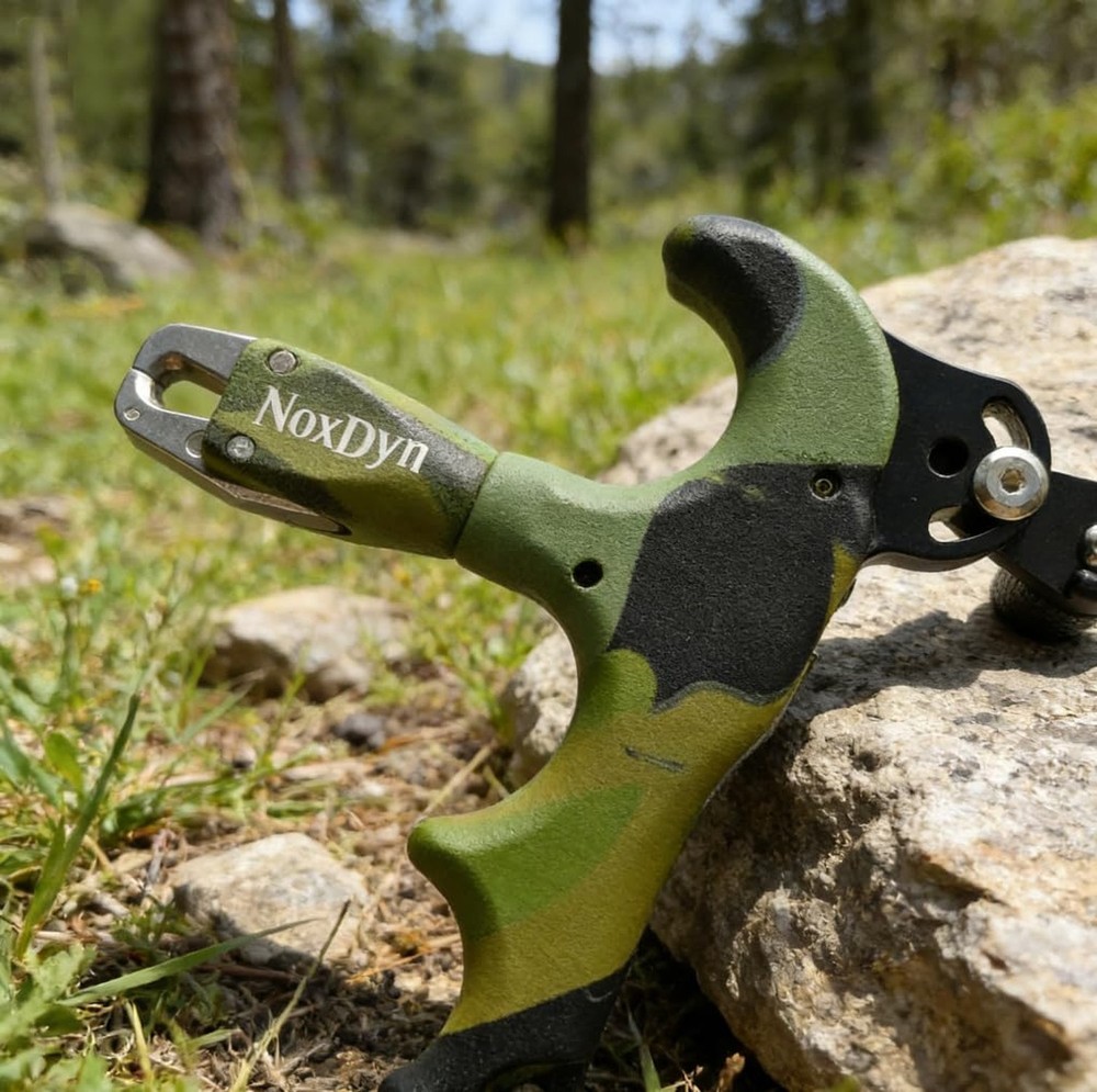 Archery Release 360° Rotatable Thumb Release for Compound Bow Green