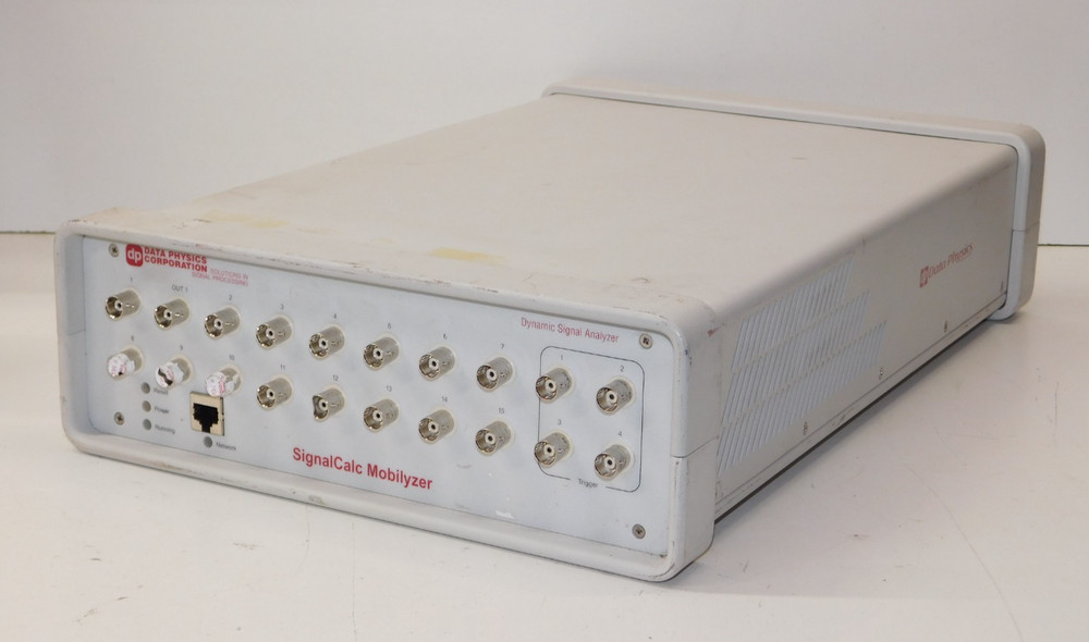 Data Physics U2 SignalCalc Mobilyzer Dynamic Signal Analyzer Benchtop Test Unit
