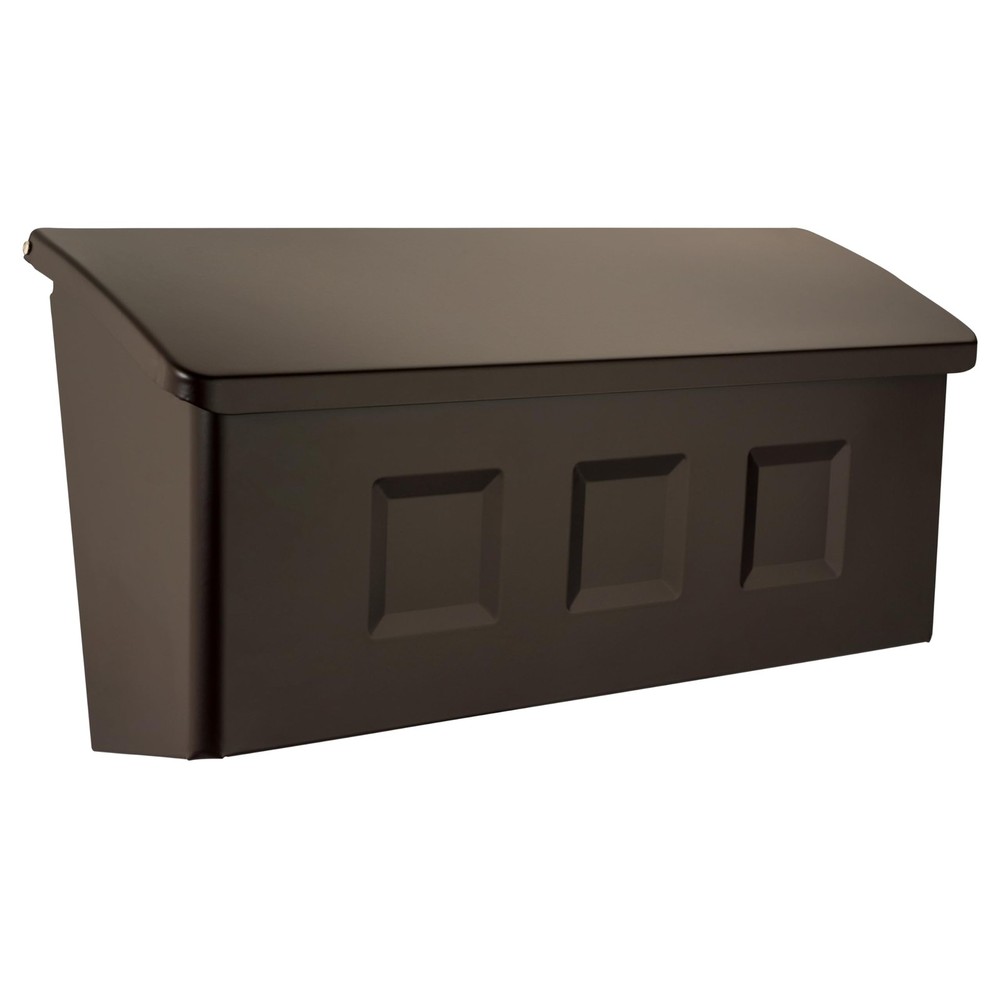 Wayland™ Vertical WallMounted Mailbox for Outside, RustResistant Galvanized S...