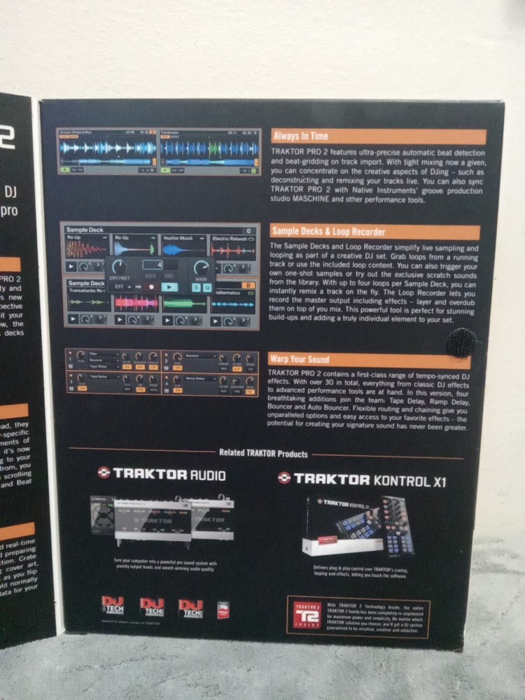 Traktor Pro 2 Upgrade Version Define Your Sound Native Instruments PC Open Box