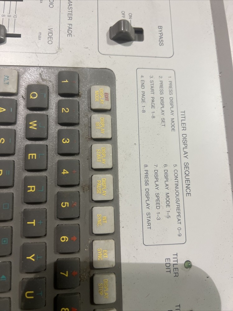 SIMA VIDEO STUDIO VS-500 STEREO VIDEO TILTER & PROCESSOR