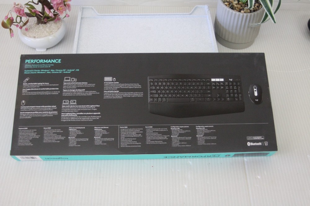 ( New) Logitech key board and mouse combo!