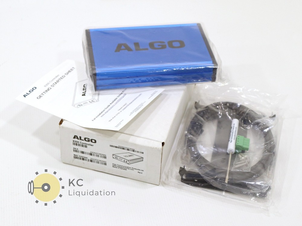 Algo 8300 Controller (Blue) w/ Mounting Accessories