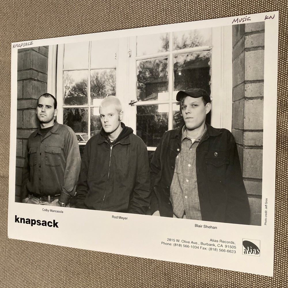 Knapsack Press Photo 8x10”. See Description.