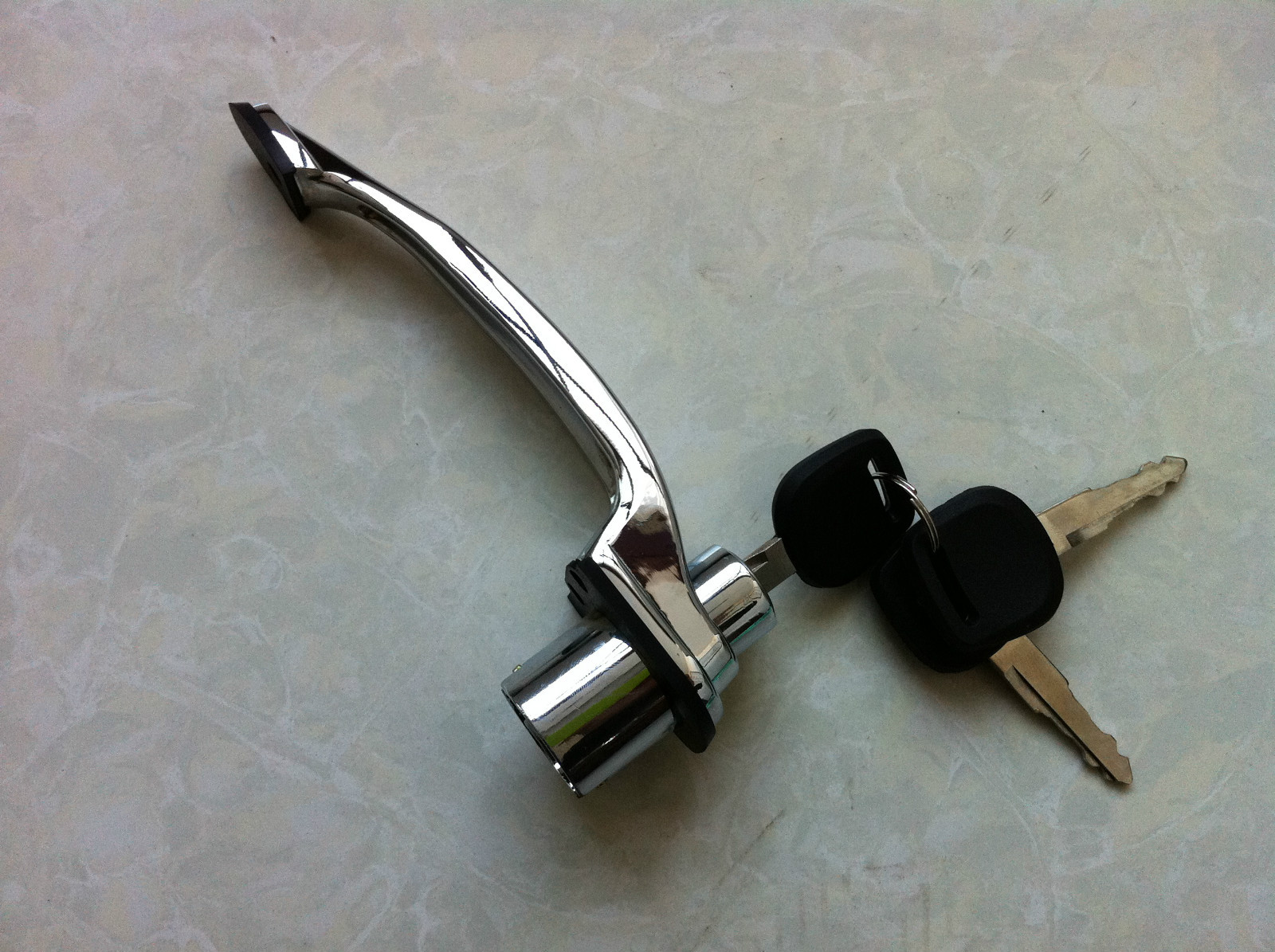 PORSCHE 356 A B C SC 356A 356B 356C 356SC OUT SIDE CHROME LOCKABLE DOOR HANDLES