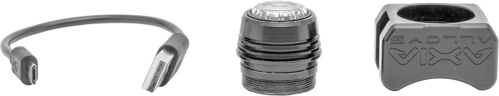AXIA LED Rechargeable Dome Light Black MODDL-BK