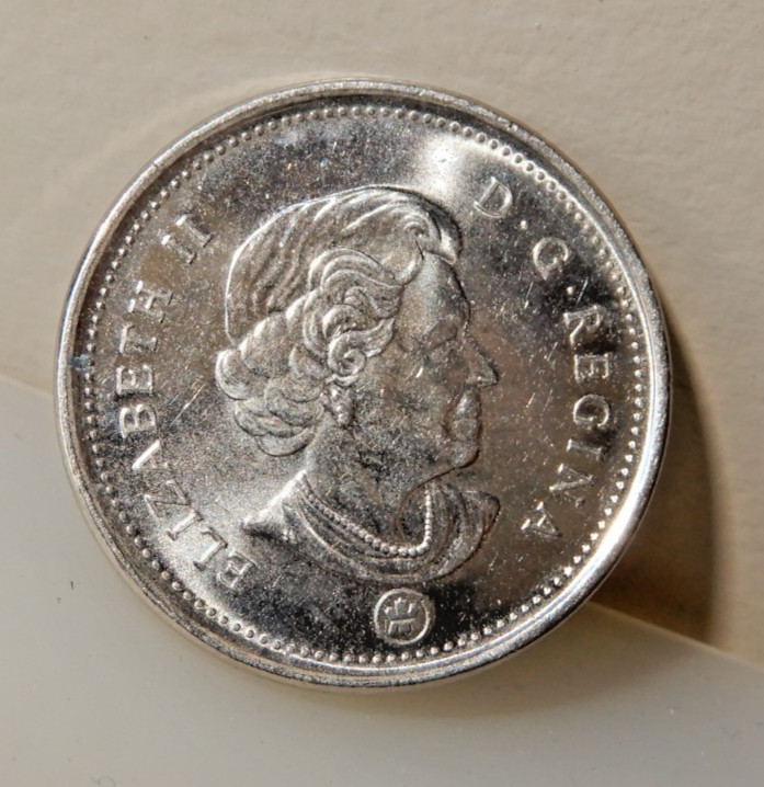2008 Canada 5 cent Coin UNC