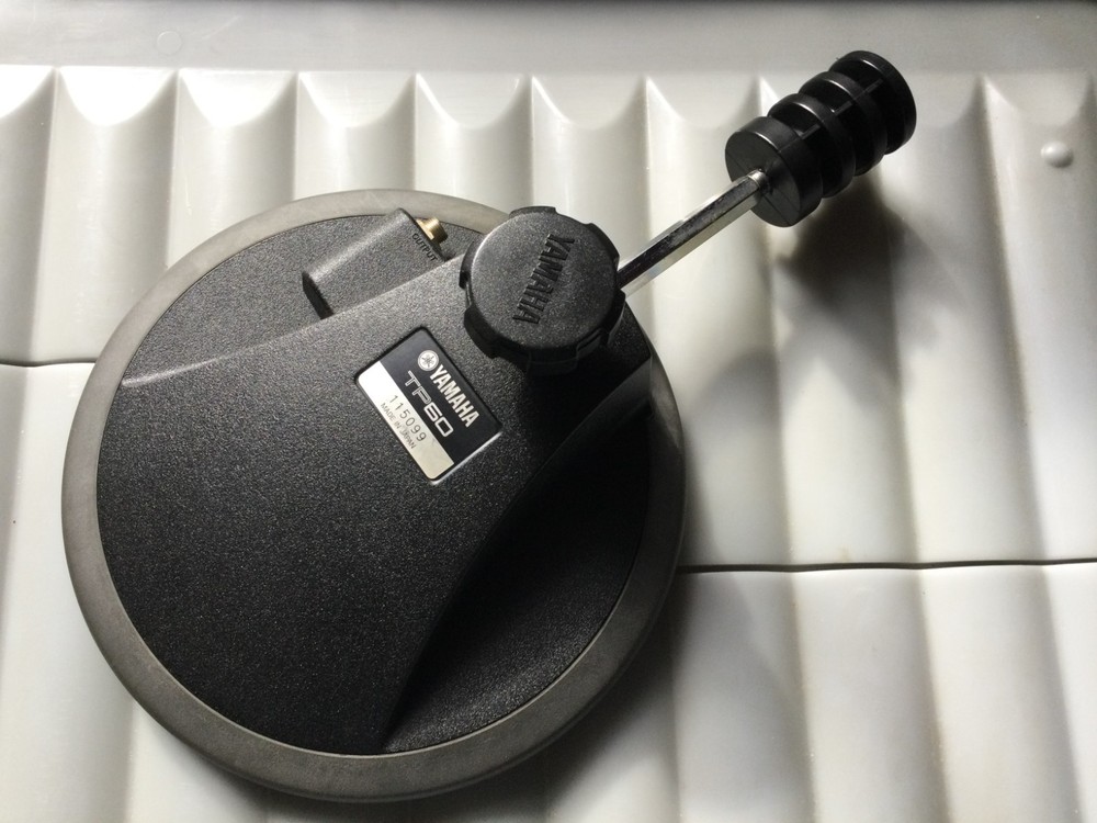 Yamaha TP60 Single Zone Drum Pad with Bracket Mounting - Excellent condition