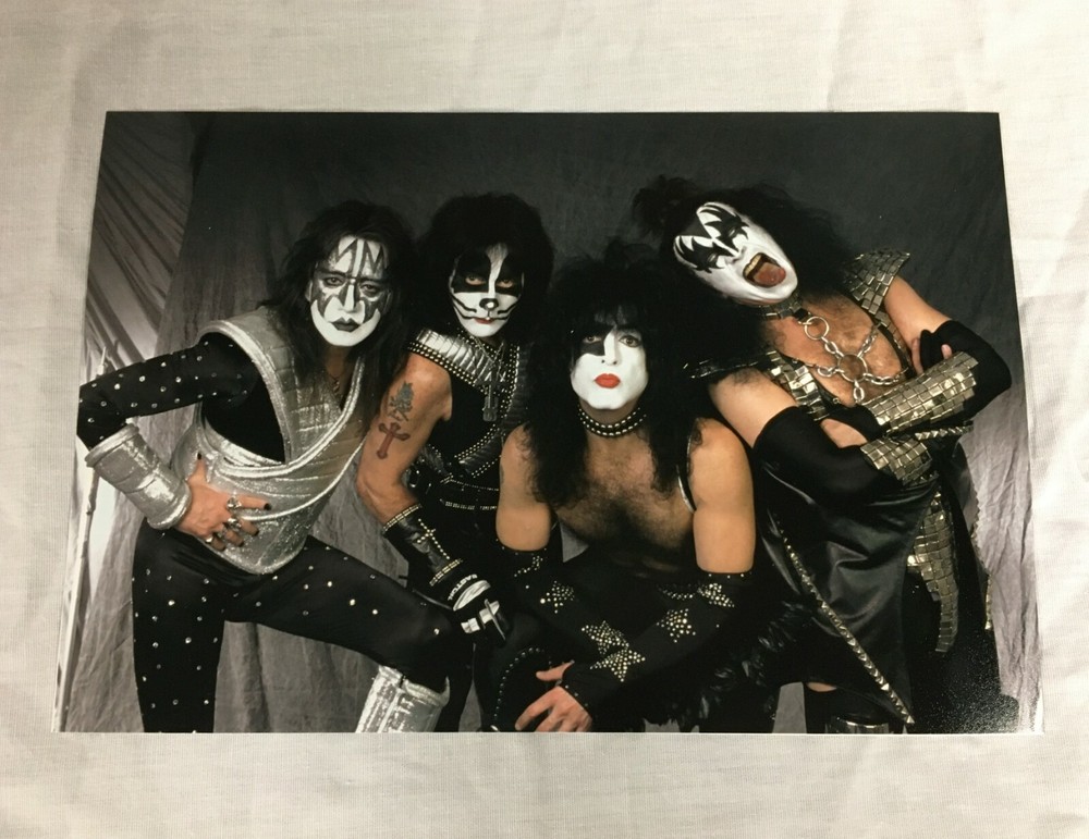 KISS PROMO PHOTO PRINT POSTER 7'' x 10'' REUNION TOUR #3