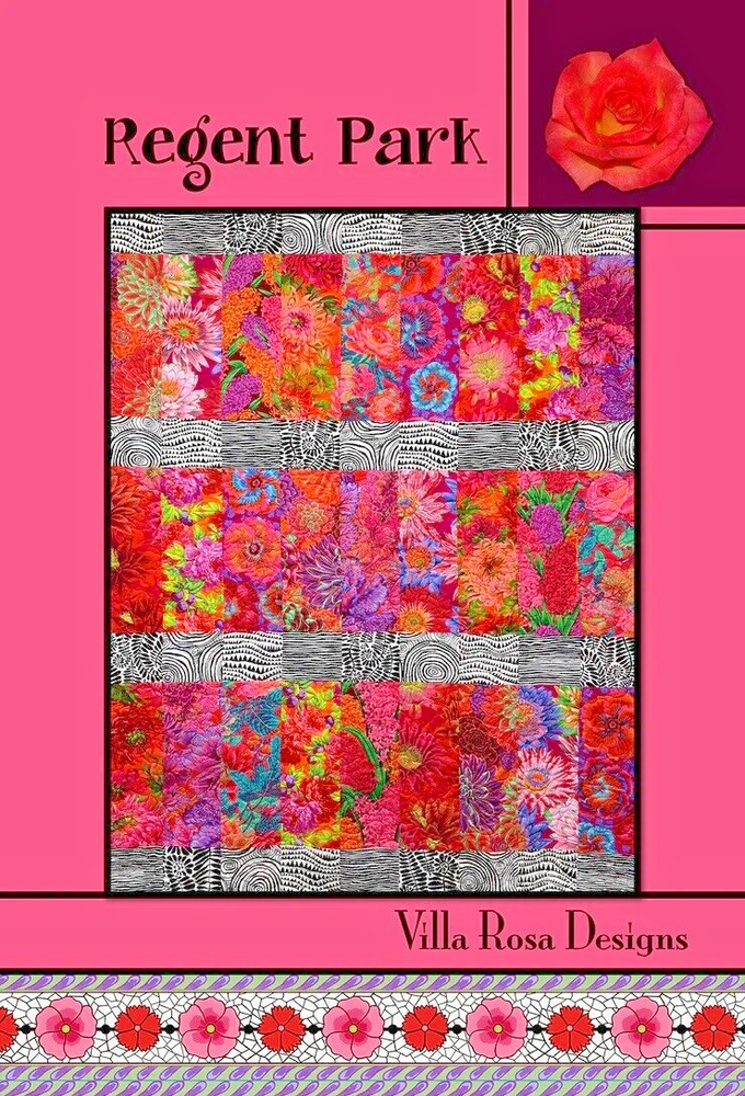 Regent Park Quilt Pattern-A Fat Quarter Pattern