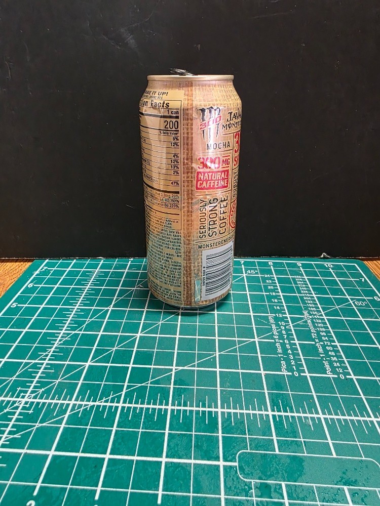 MONSTER ENERGY JAVA 300 MOCHA EMPTY CAN TRIPLE SHOT