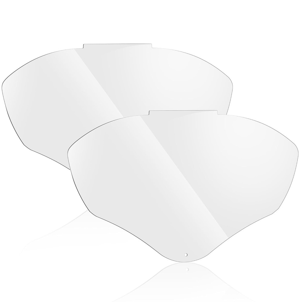 Impact-Resistant Polycarbonate Face Shield Replacement for Various Activities