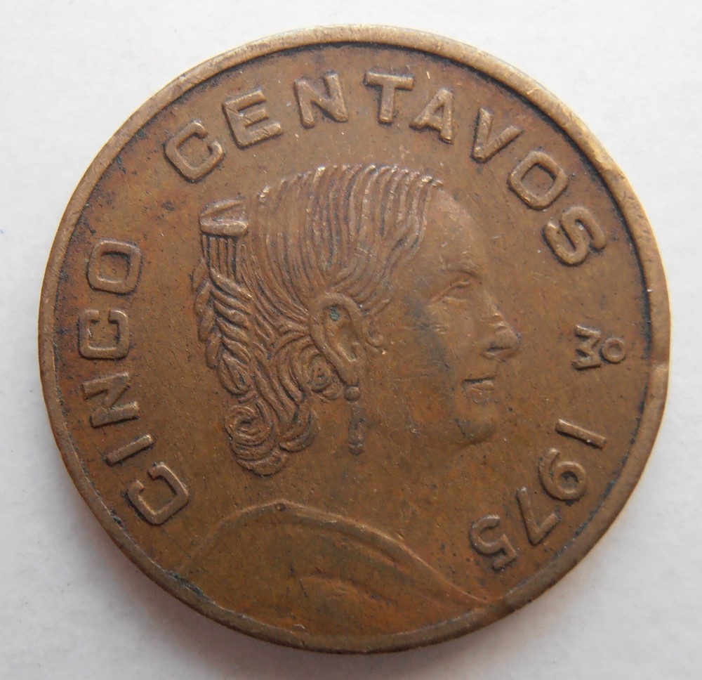MEXICO 5 CENTAVOS 1975