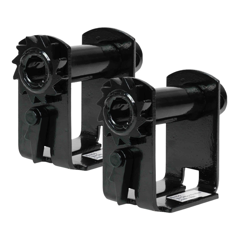 (2 Pack) Trailer Winch - Deep Profile Sliding Double L Style