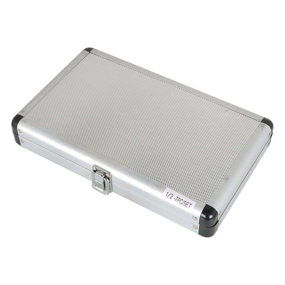 7Pcs 1/2" Lathe Tool Bit Thread Insert+Holder Set Carbide Indexable Turning Tool