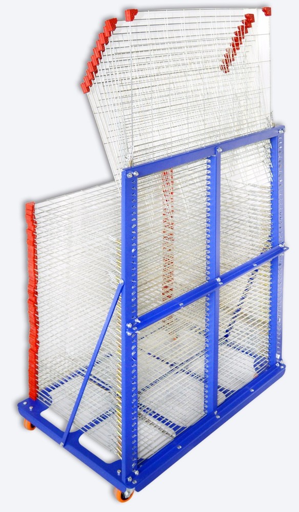 Screen Printing Drying Equipment Screen Drying Rack Mobile Paint Drying Rack